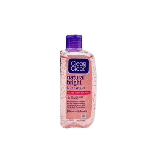 Clean & Clear Natural Bright Face Wash 100ml – Glow-Enhancing Cleanser in Bangladesh | Saifuliya Mart