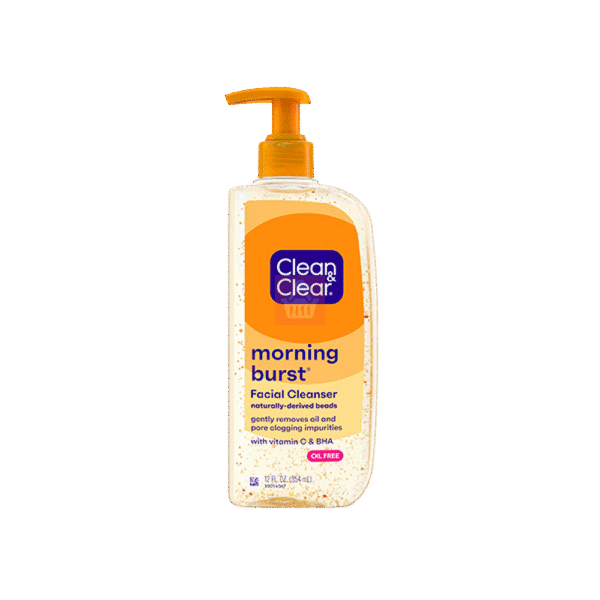 Clean & Clear Morning Burst Facial Cleanser 240ml – Vitamin C & Ginseng Gel Wash | Saifuliya Mart Bangladesh