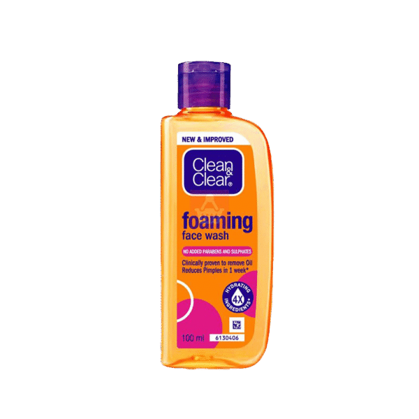 Clean & Clear Foaming Face Wash 100ml – Oil Control & Acne Prevention | Saifuliya Mart BD