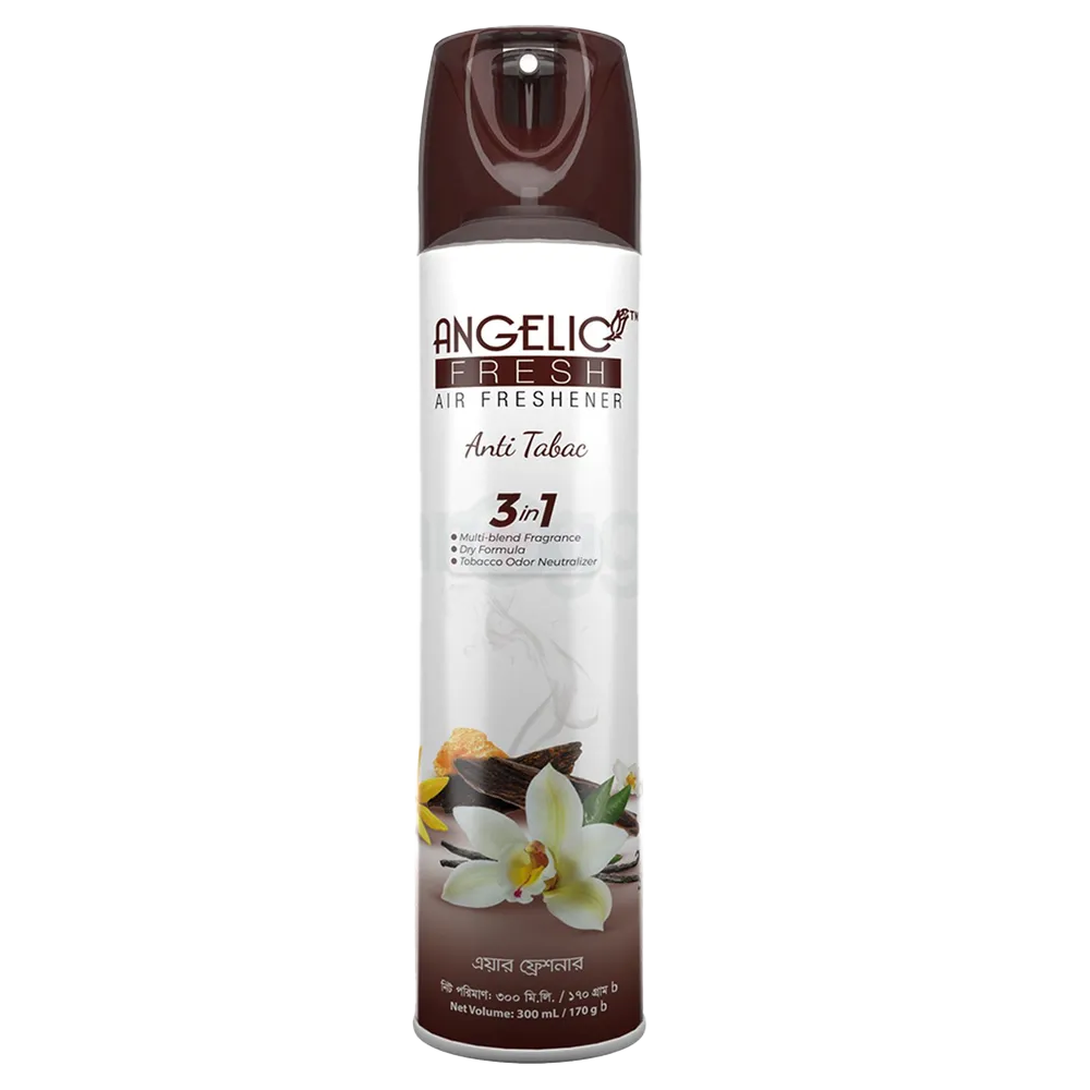 Angelic Fresh Anti Tabac Air Freshener Spray 300ml – ACI Room Fragrance in Bangladesh
