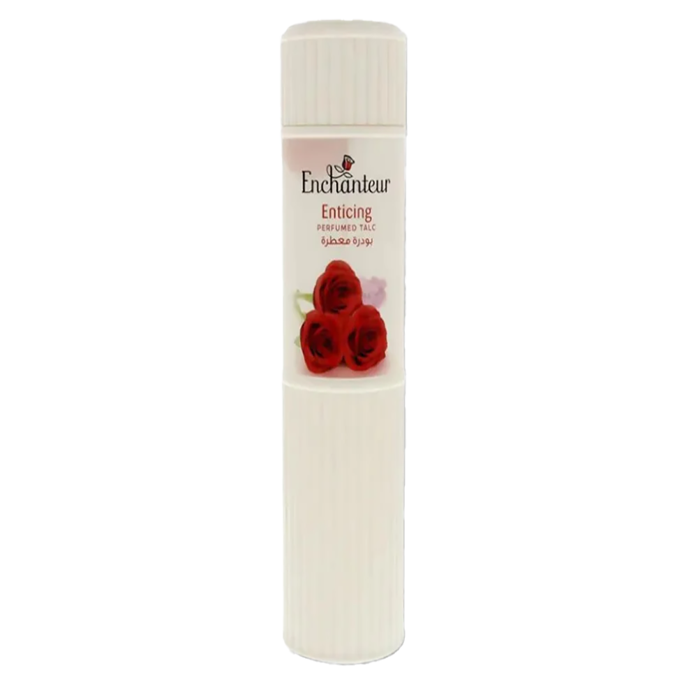 Enchanteur Romantic Perfumed Talc Red – Floral Talcum Powder for Women in Bangladesh