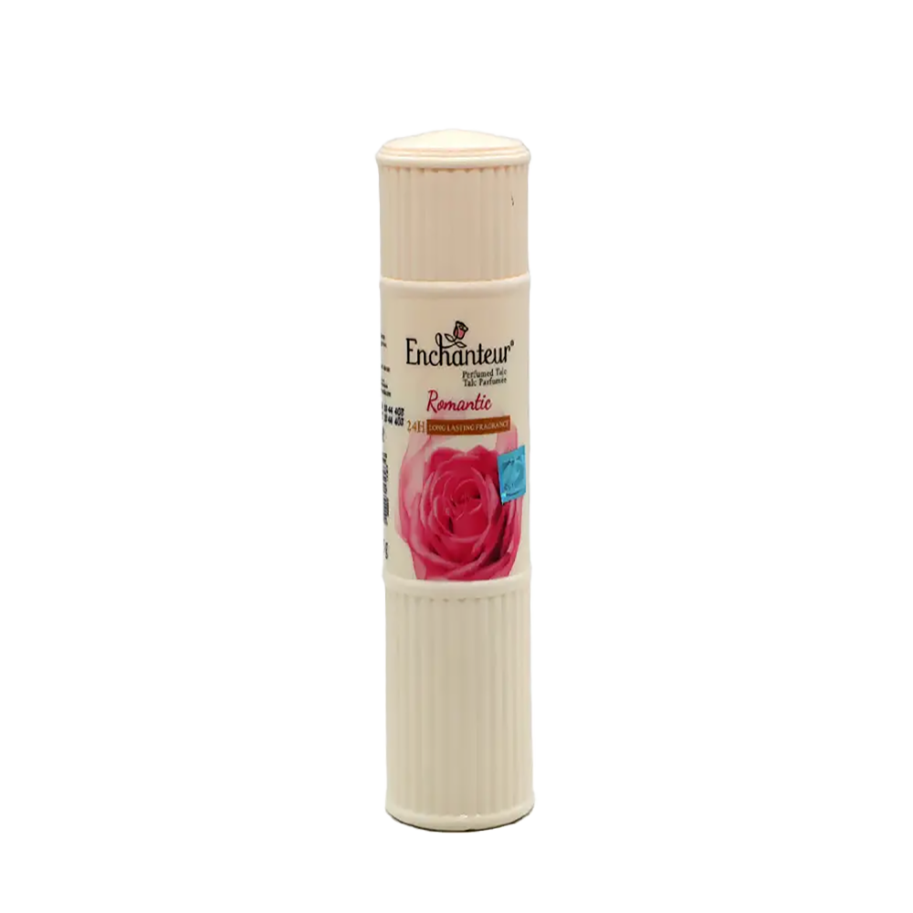 Enchanteur Romantic Perfumed Talc 125g – Floral Talcum Powder for Women in Bangladesh