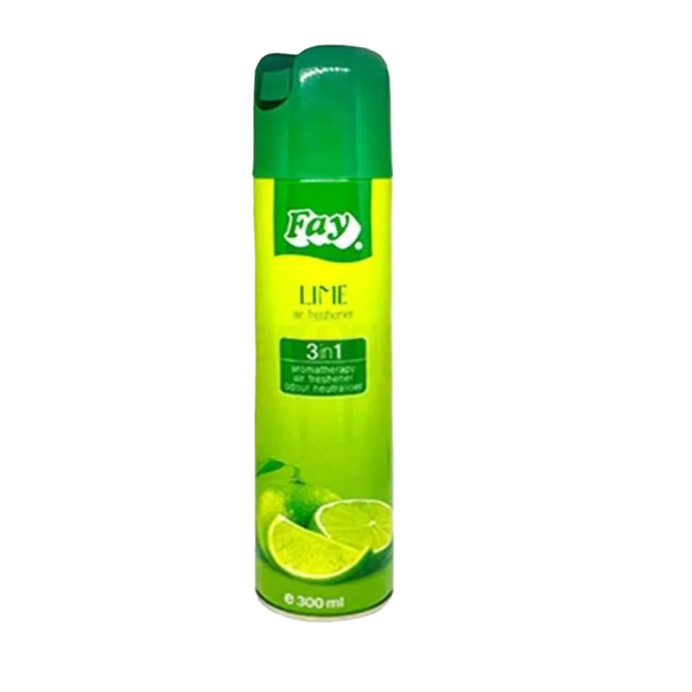 Fay Lime Air Freshener 3-in-1 Spray – 300ml – Citrus Room Deodorizer in Bangladesh
