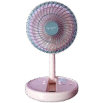 JYSUPER JY-2215 Rechargeable Mini Fan with 4000mAh Battery and Flashlight – Portable Cooling Fan Bangladesh