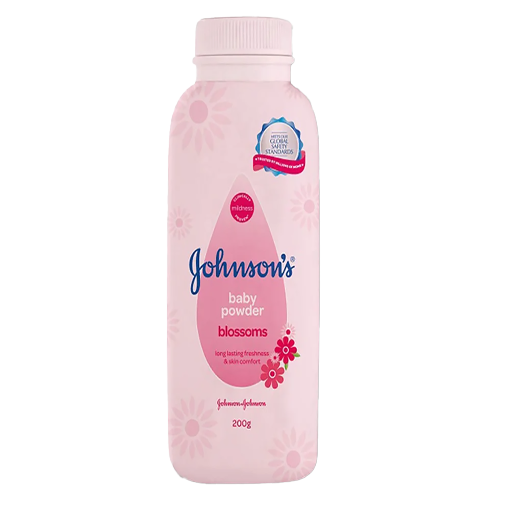 Johnson's Blossoms Baby Powder 100g – Floral Fragrance for Gentle Baby Skin Care