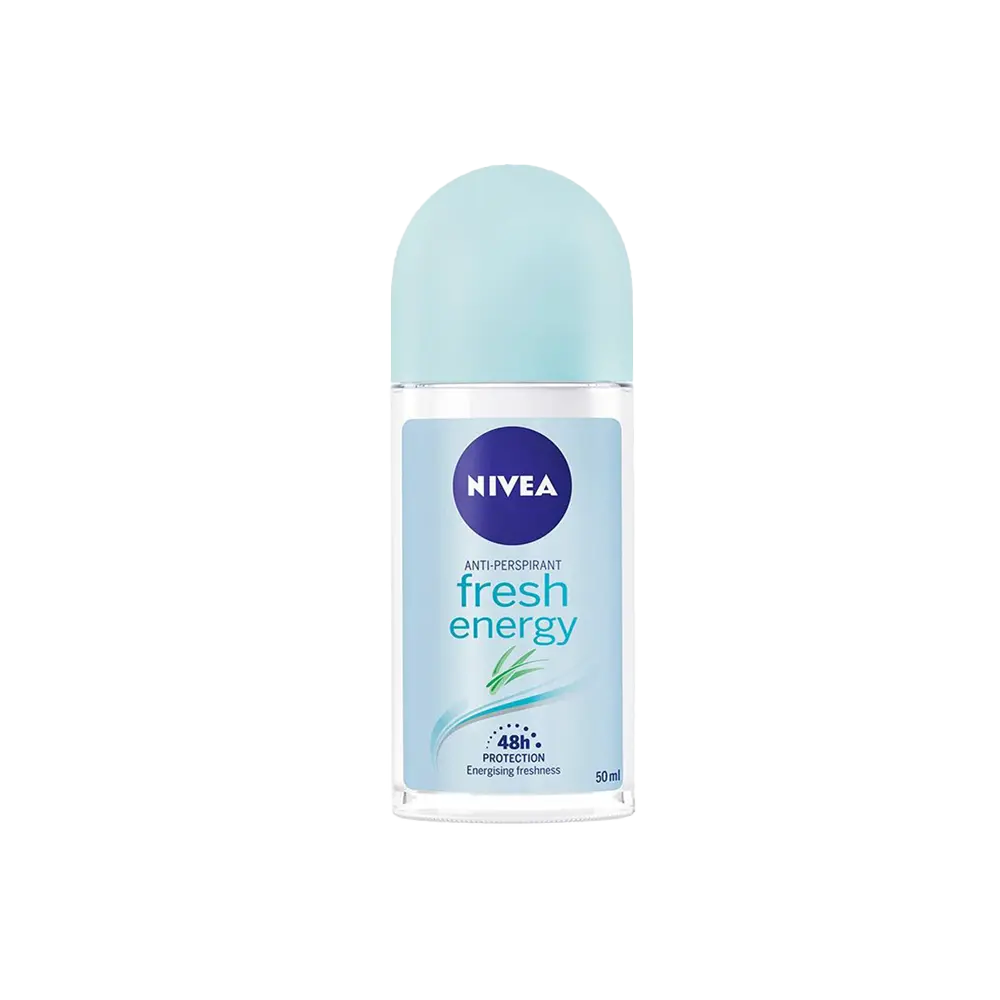 Fresh Energy Anti-Perspirant Roll-On 50ml with Lemongrass – 48-Hour Sweat & Odor Protection