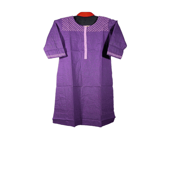 Unstitched Block Print One Piece Dress for Women – Casual Stylish Outfit in Bangladesh