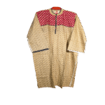 Unstitched Block Print One Piece Dress for Women – Casual Stylish Outfit in Bangladesh
