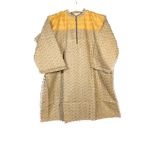 Unstitched Block Print One Piece Dress for Women – Casual Stylish Outfit in Bangladesh