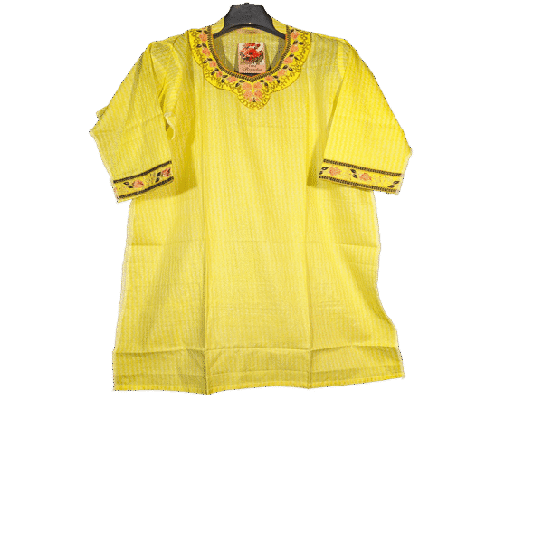 Unstitched Block Print One Piece Dress for Women – Casual Stylish Outfit in Bangladesh