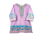 Unstitched Block Print One Piece Dress for Women – Casual Stylish Outfit in Bangladesh