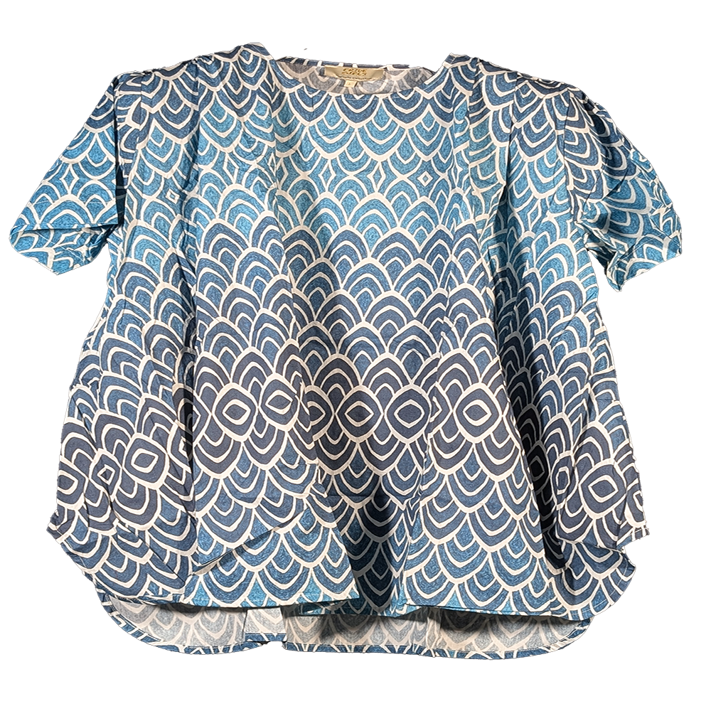Unstitched Block Print One Piece Dress for Women – Casual Stylish Outfit in Bangladesh