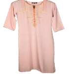 Unstitched Block Print One Piece Dress for Women – Casual Stylish Outfit in Bangladesh