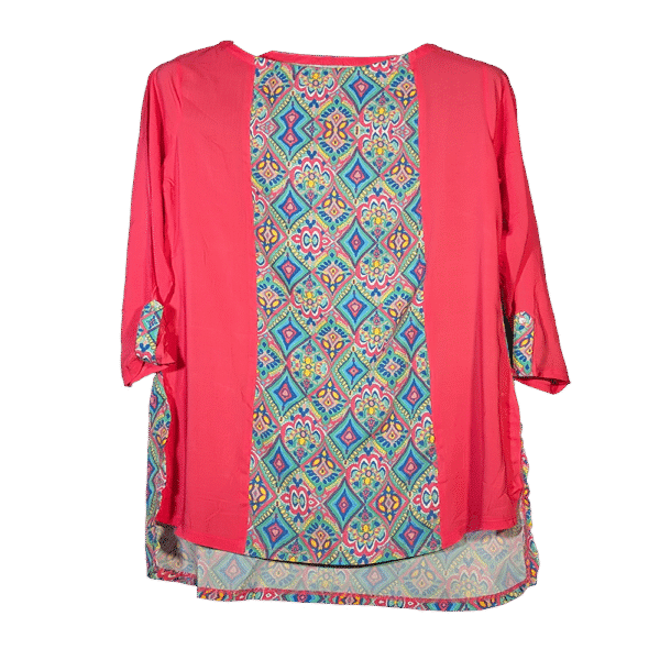 Unstitched Block Print One Piece Dress for Women – Casual Stylish Outfit in Bangladesh