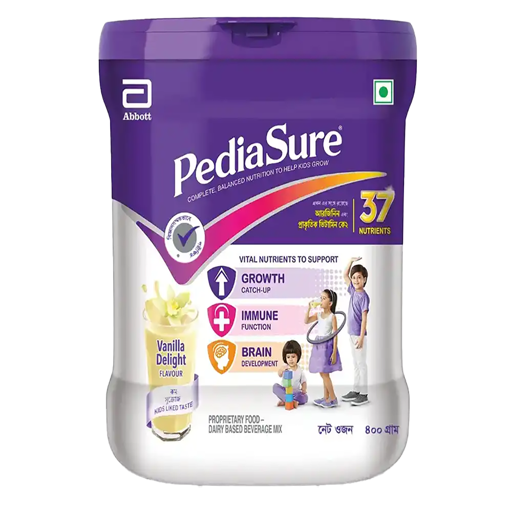 PediaSure Vanilla Nutritional Powder 400gm Jar for Kids – Saifuliya Mart Bangladesh