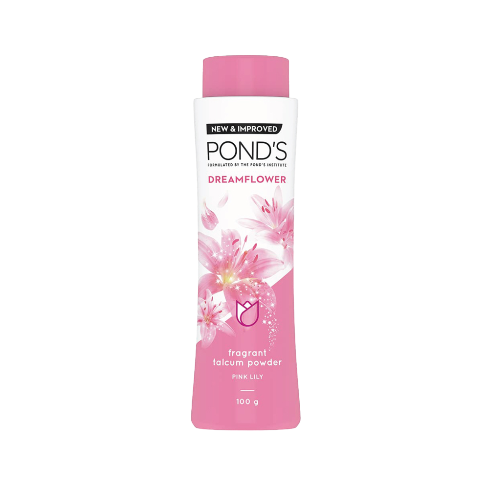 Pond's Dreamflower Talcum Powder 100gm – Soft Skin & Floral Freshness