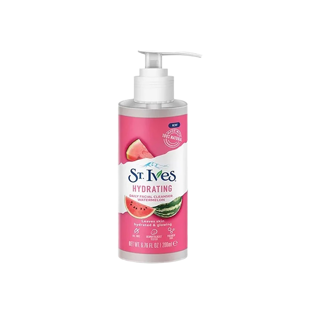 St. Ives Hydrating Watermelon Face Wash 200ml – Imported Skincare for Glowing Skin in Bangladesh