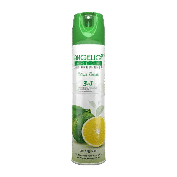 Angelic Fresh Citrus Burst Air Freshener 300ml Spray Bottle – Saifuliya Mart Bangladesh