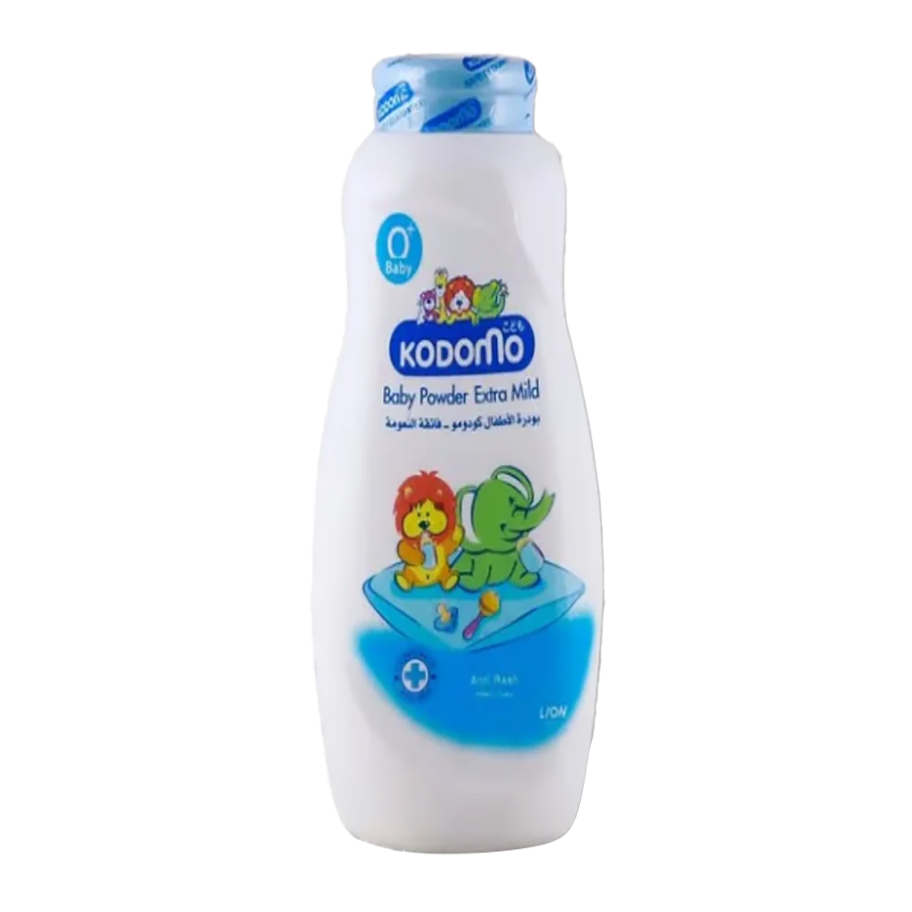 Kodomo Baby Powder 100g – Anti-Rash Talcum for Newborns, Made in Thailand