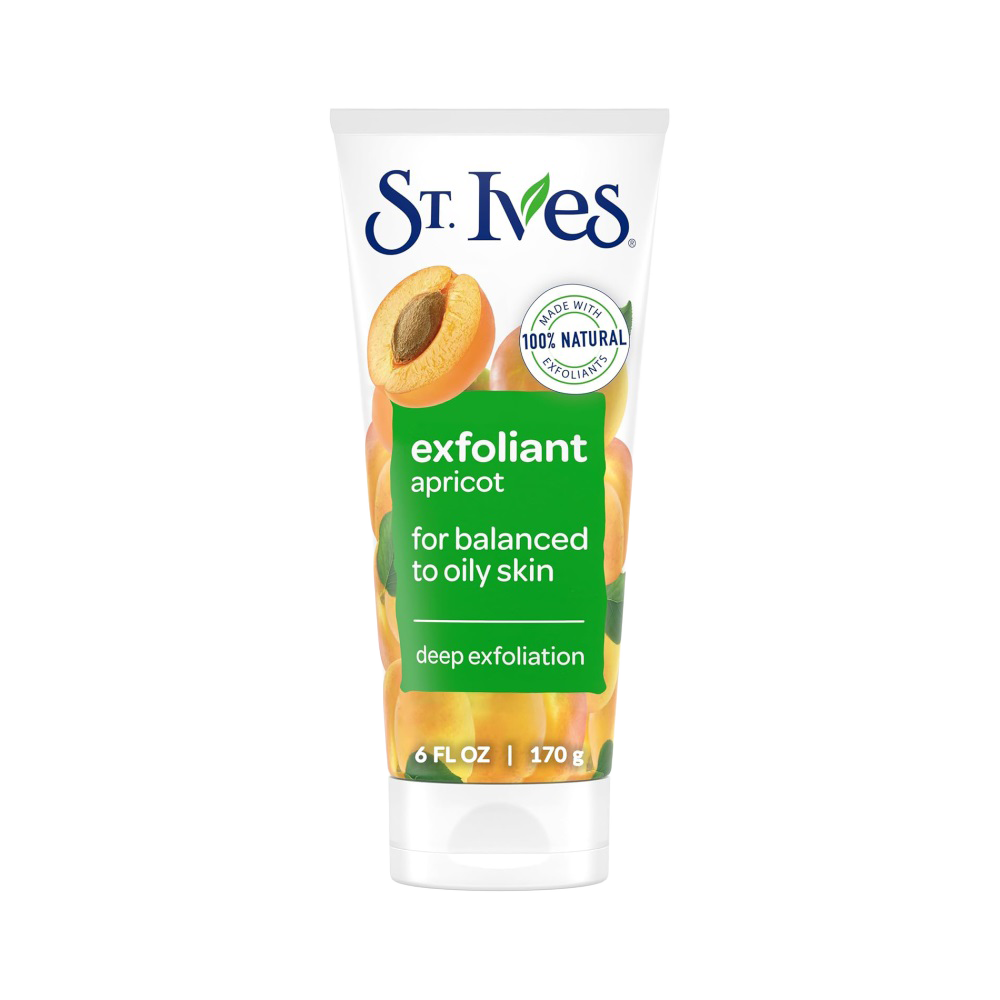 St. Ives Fresh Skin Apricot Face Scrub 170g – Deep Exfoliating Facial Cleanser for Glowing Skin in Bangladesh