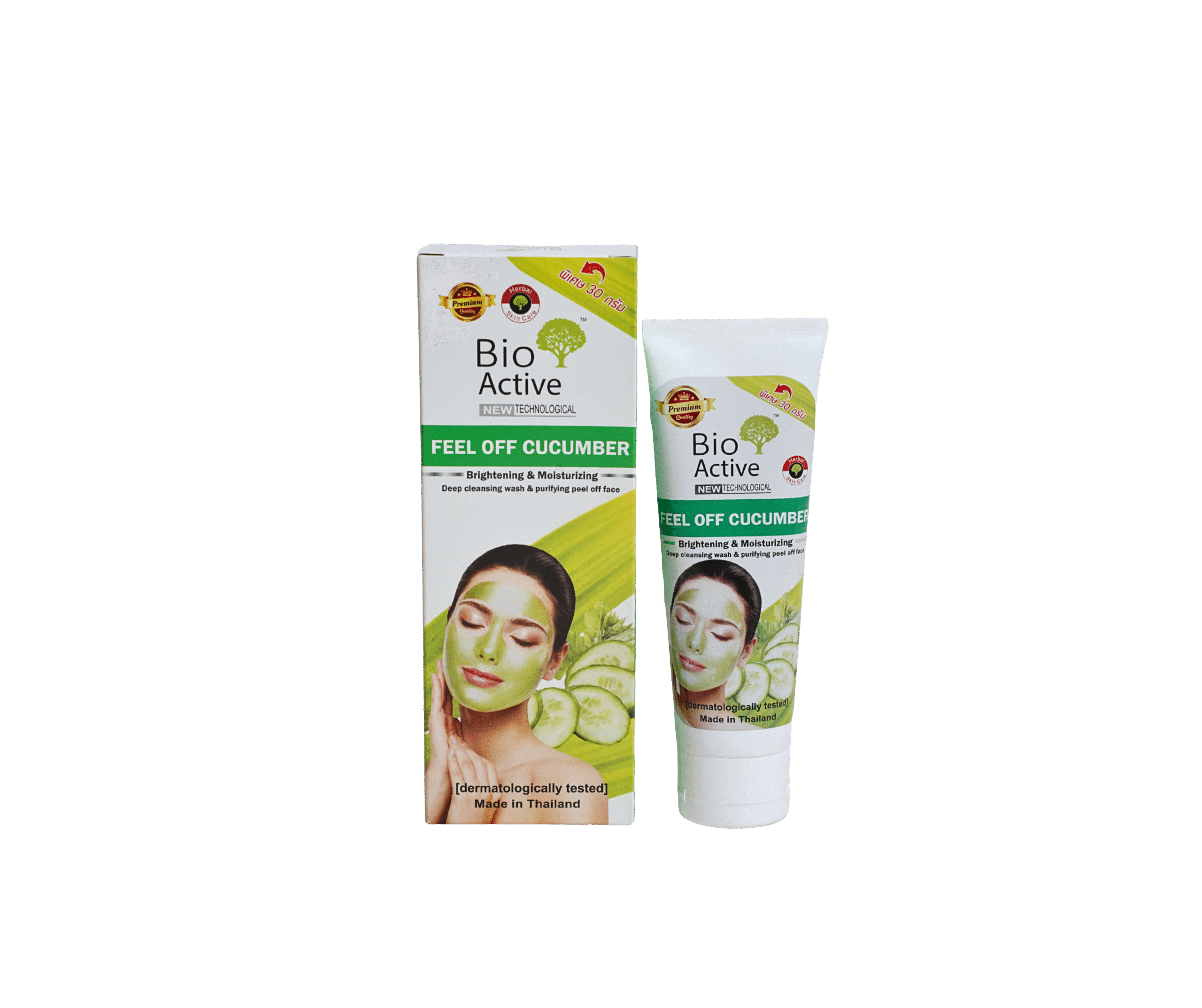 2Bio Active Cucumber White Peel Off Face Mask – Whitening & Moisturizing (70gm, Thailand) “Bio Active Cucumber White Peel Off Face Mask 70gm Thailand – Saifuliya Mart”